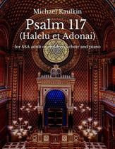 Psalm 117 SSA choral sheet music cover